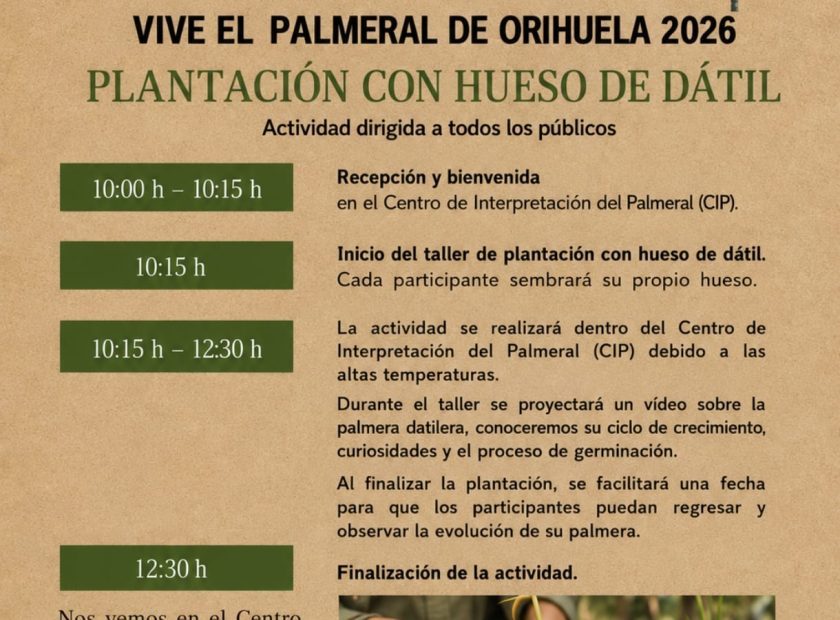 Cartel del Palmeral