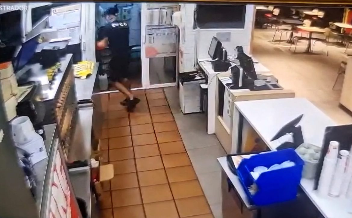 Detenido robo con violencia