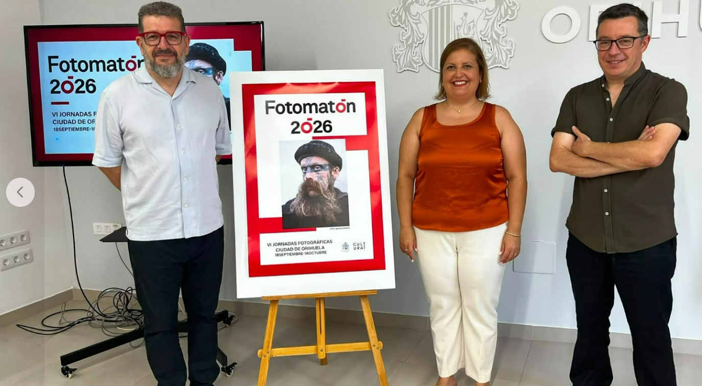 Orihuela presenta la sexta edición de Fotomatón Festival, que reunirá exposiciones, talleres y actividades fotográficas durante septiembre y octubre