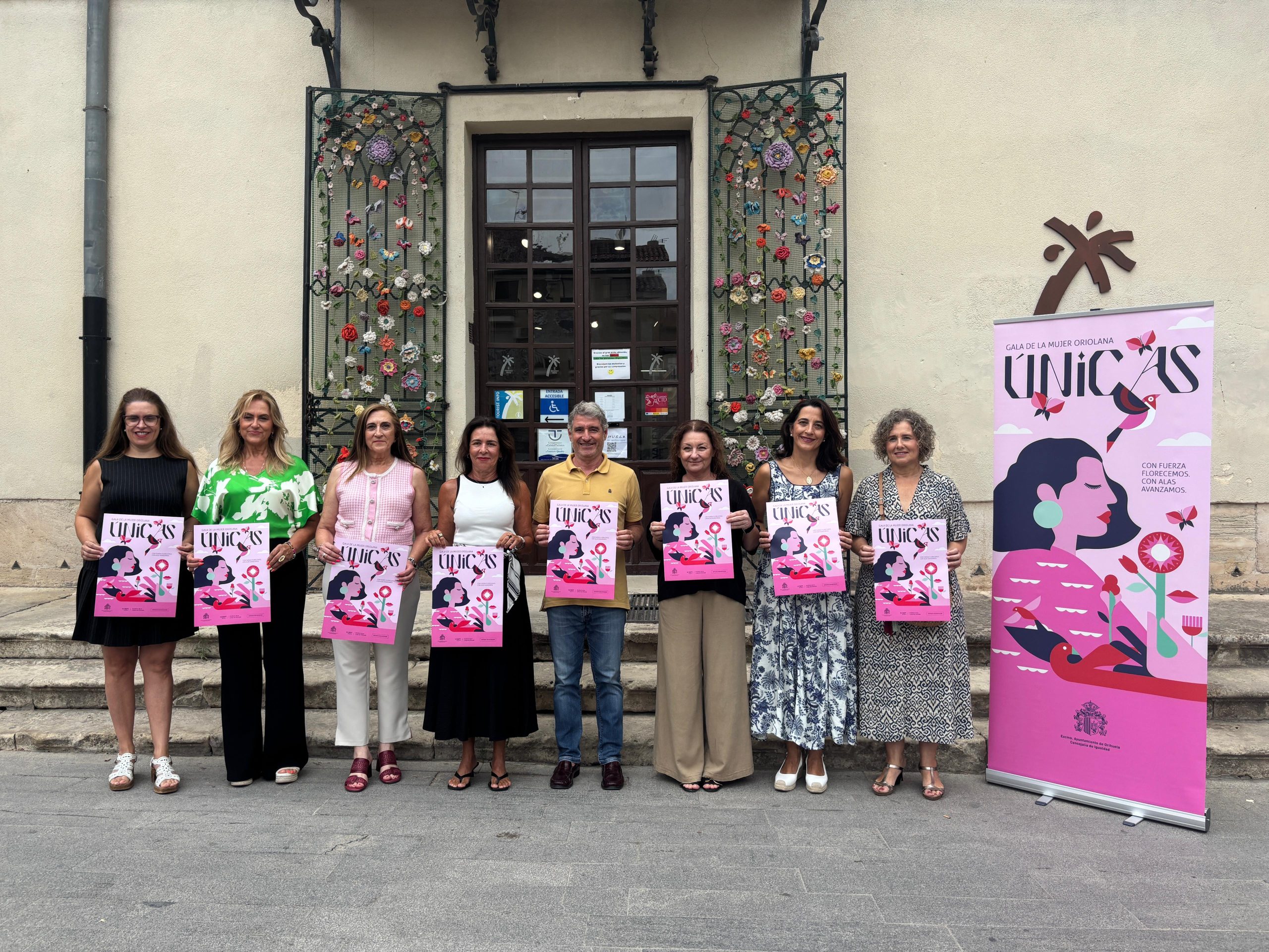 Foto presentación Gala Únicas 2026