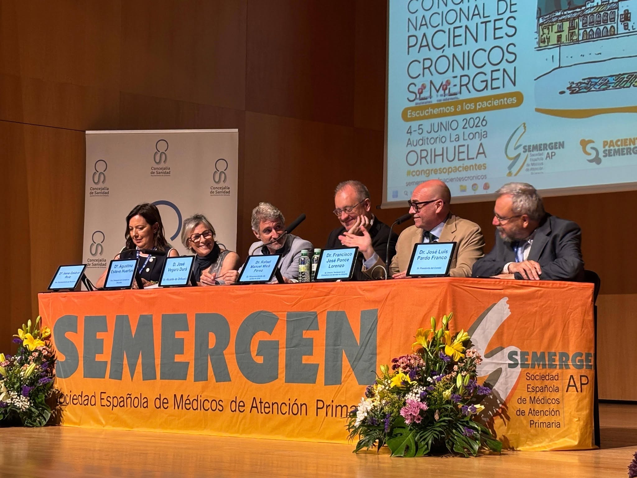 El XII Congreso Nacional de Pacientes Crónicos de SEMERGEN reúne en Orihuela a expertos y pacientes de toda España