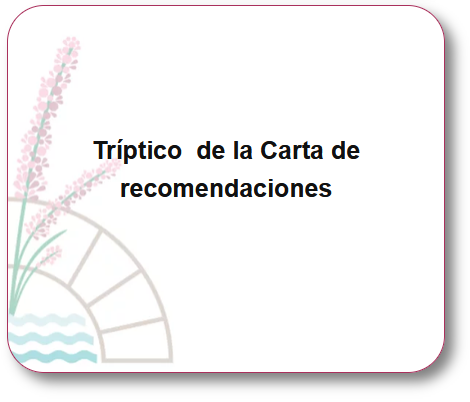 Imagen de fondo para el tríptico de la carta de recomendaciones