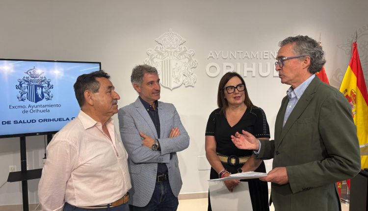 El Pleno abordará mañana la aceptación de competencias para el Centro de Salud Orihuela Costa II