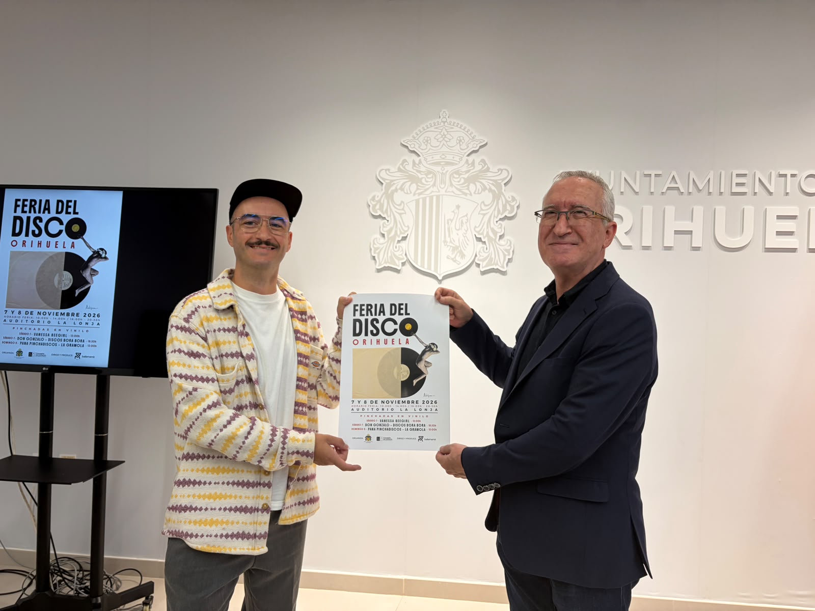 Foto de la presentación Feria del Disco