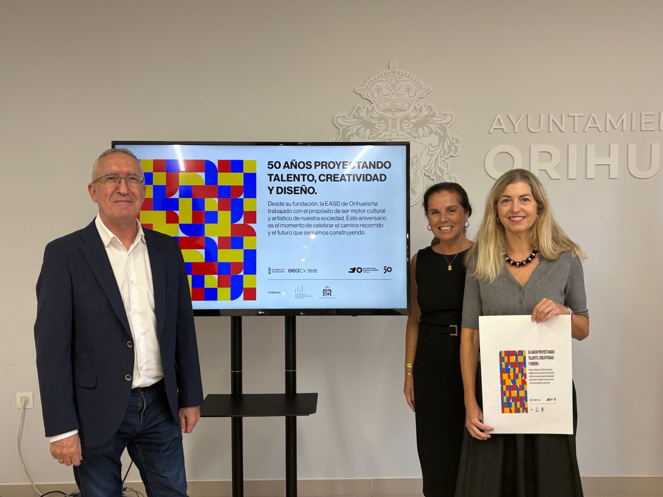 La Escuela de Arte y Superior de Diseño de Orihuela celebra su 50 aniversario con una programación dedicada a su historia, su alumnado y su proyección de futuro