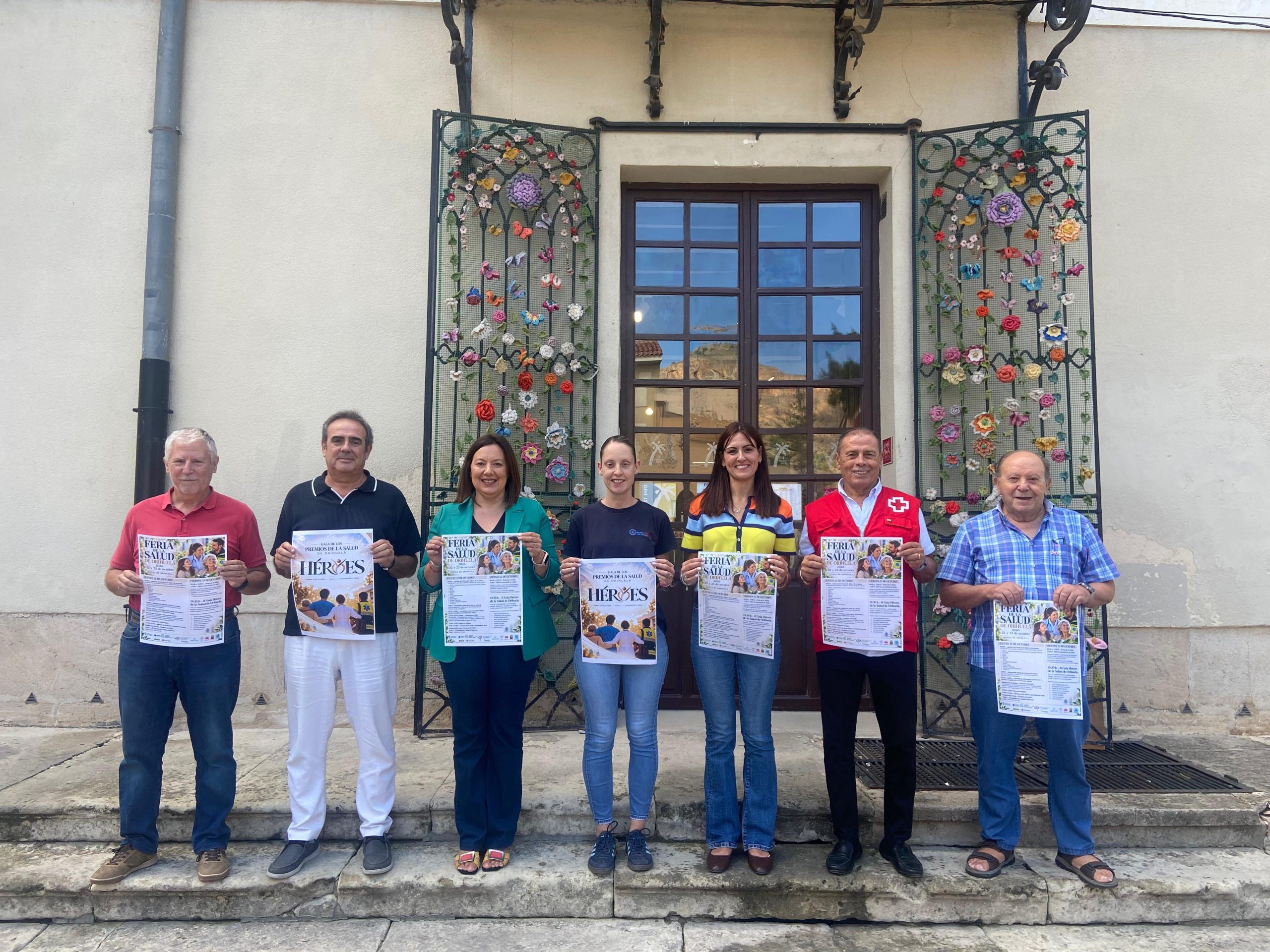Orihuela presenta la VI Feria de la Salud y homenajeará a ocho referentes del ámbito sanitario en la II Gala Héroes